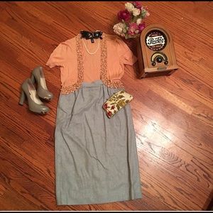 Pendleton pencil skirt